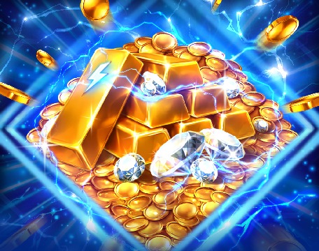 Jackpot themed promo visual
